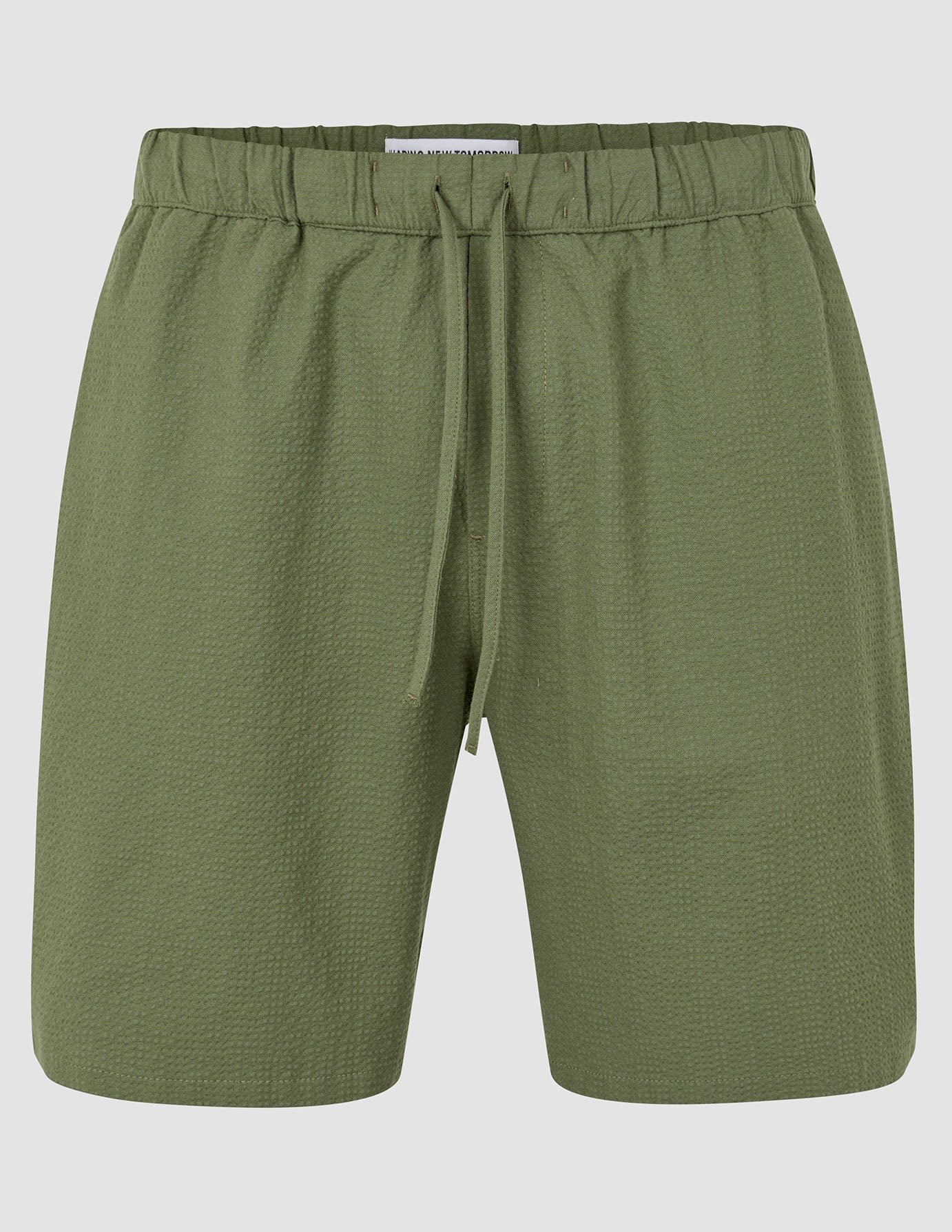 Seersucker Shorts Clover Green